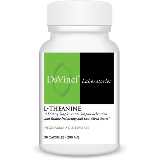 L-Theanine-Vitamins & Supplements-DaVinci Laboratories-30 Capsules-Pine Street Clinic