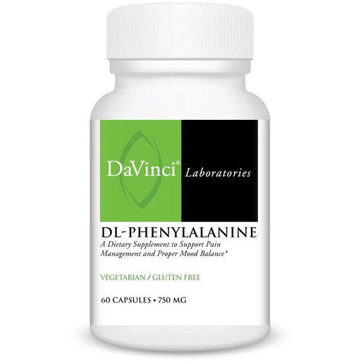 DL-Phenylalanine (60 Capsules)-Vitamins & Supplements-DaVinci Laboratories-Pine Street Clinic