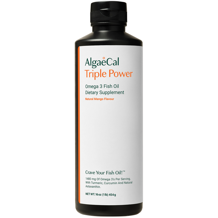 Triple Power Fish Oil (16 Ounces)-Vitamins & Supplements-AlgaeCal-Pine Street Clinic