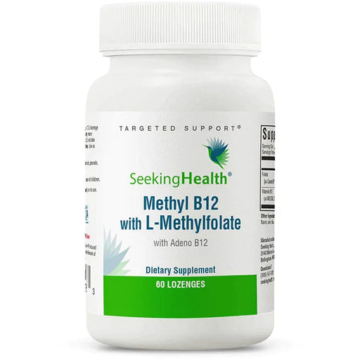 Seeking Health - Methyl B12 with L-5-MTHF (60 Lozenges) - 