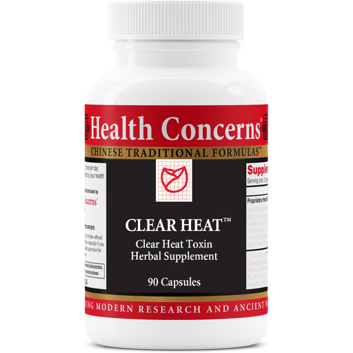 Health Concerns - Clear Heat - 90 Capsules 