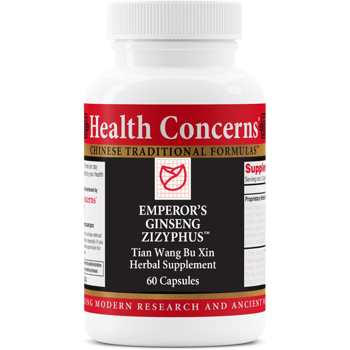 Health Concerns - Emperor's Ginseng Zizyphus (60 Capsules) - 