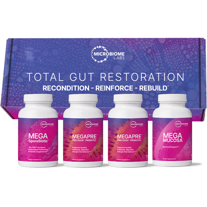 Total Gut Restoration (1 Kit)-Vitamins & Supplements-Microbiome Labs-Kit 1-Pine Street Clinic