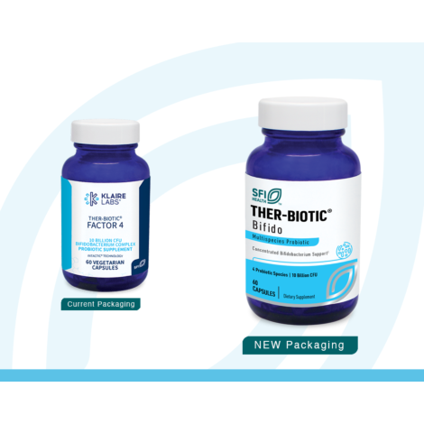 Ther-Biotic Factor 4 (60 Capsules)-Vitamins & Supplements-Klaire Labs - SFI Health-Pine Street Clinic