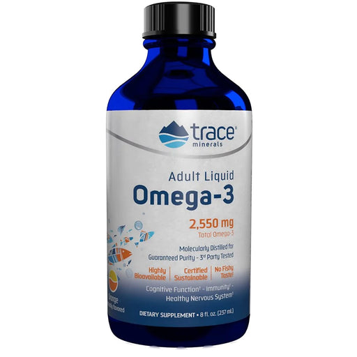 Adult Liquid Omega-3 (8 Fluid Ounces)-Vitamins & Supplements-Trace Minerals-Pine Street Clinic