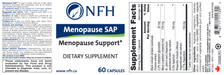 Menopause Support SAP (60 Capsules)-Vitamins & Supplements-Nutritional Fundamentals for Health (NFH)-Pine Street Clinic