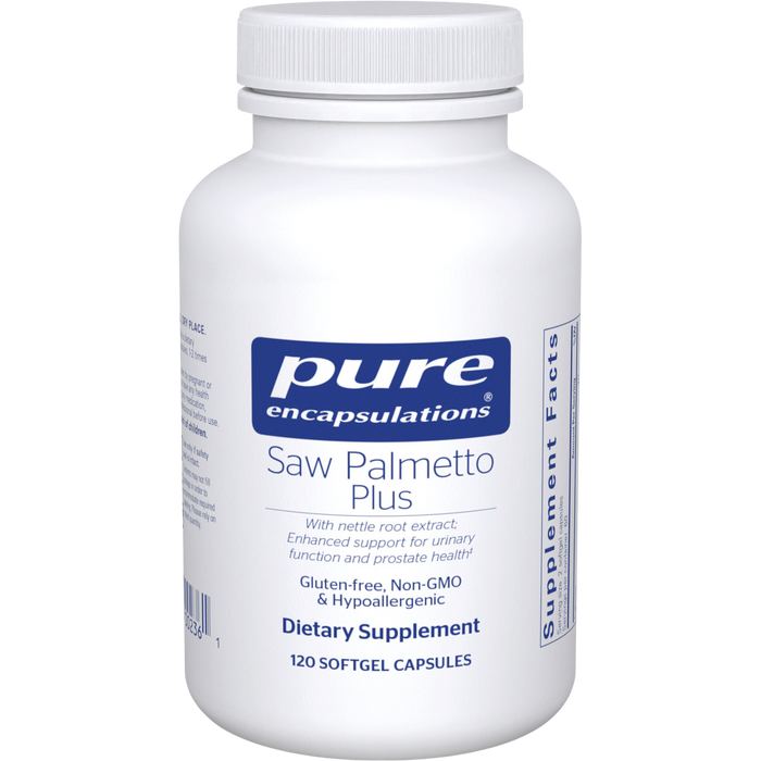 Saw Palmetto Plus-Vitamins & Supplements-Pure Encapsulations-120 Softgels-Pine Street Clinic