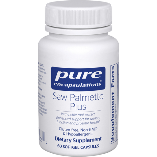 Saw Palmetto Plus-Vitamins & Supplements-Pure Encapsulations-60 Softgels-Pine Street Clinic