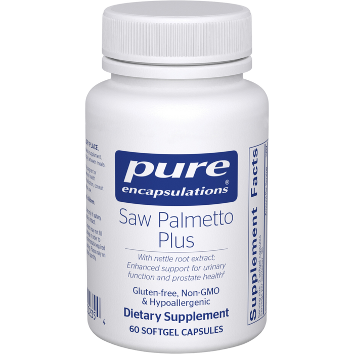 Saw Palmetto Plus-Vitamins & Supplements-Pure Encapsulations-60 Softgels-Pine Street Clinic