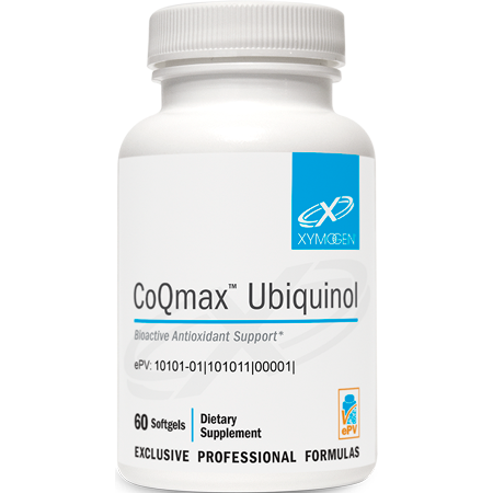 CoQmax Ubiquinol (60 Softgels)-Vitamins & Supplements-Xymogen-Pine Street Clinic