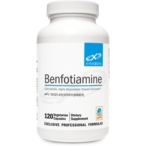 Benfotiamine (120 Capsules)-Vitamins & Supplements-Xymogen-Pine Street Clinic