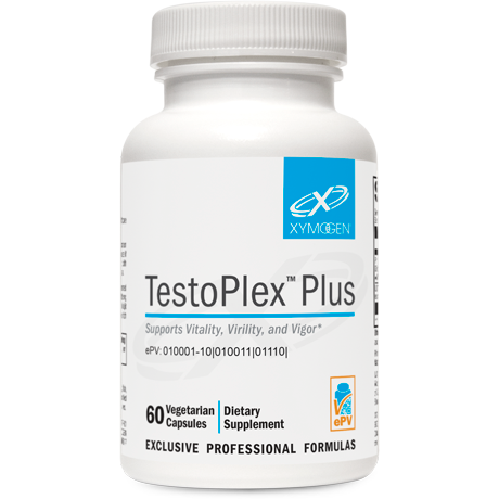 TestoPlex Plus-Vitamins & Supplements-Xymogen-60 Capsules-Pine Street Clinic