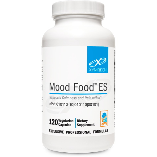 Mood Food ES-Vitamins & Supplements-Xymogen-120 Capsules-Pine Street Clinic