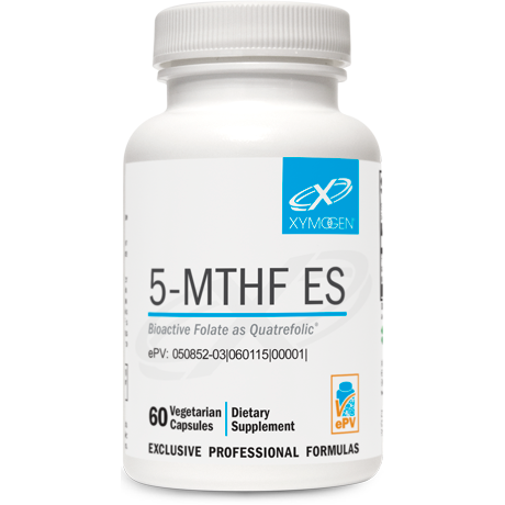 5-MTHF ES (60 Capsules)-Vitamins & Supplements-Xymogen-Pine Street Clinic