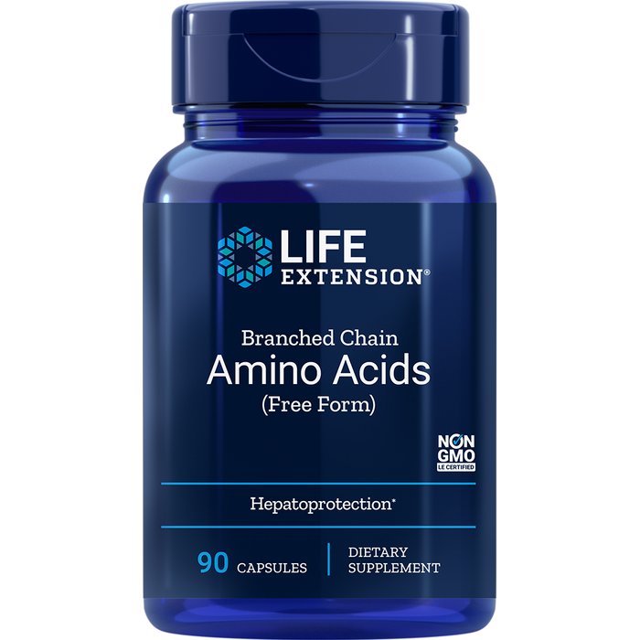 Branched Chain Amino Acids (90 Capsules)-Vitamins & Supplements-Life Extension-Pine Street Clinic