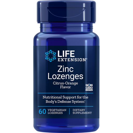 Zinc Lozenges (60 Lozenges)-Vitamins & Supplements-Life Extension-Pine Street Clinic