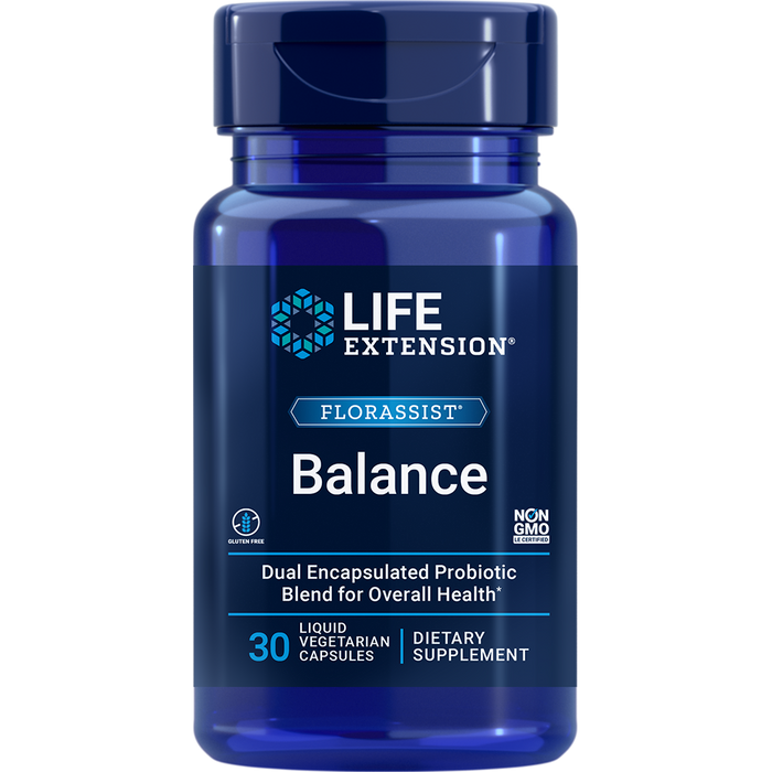 FLORASSIST Balance (30 Capsules)-Vitamins & Supplements-Life Extension-Pine Street Clinic