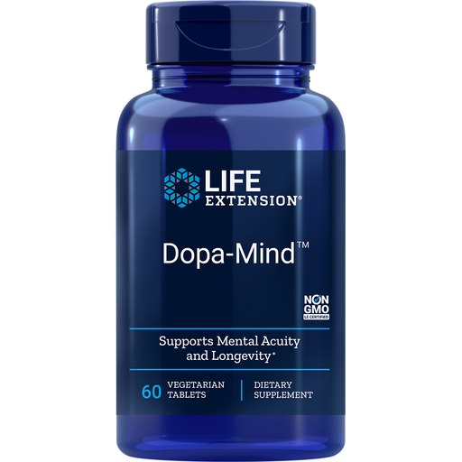 Dopa-Mind (60 Tablets)-Vitamins & Supplements-Life Extension-Pine Street Clinic