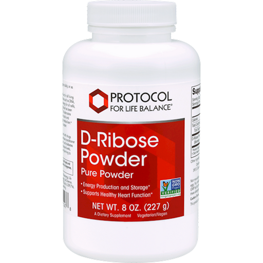 D-Ribose Powder (8 Ounces)-Vitamins & Supplements-Protocol For Life Balance-Pine Street Clinic