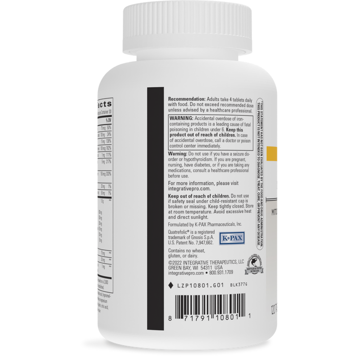 K-Pax Mitonutrients (120 Tablets)-Vitamins & Supplements-Integrative Therapeutics-Pine Street Clinic