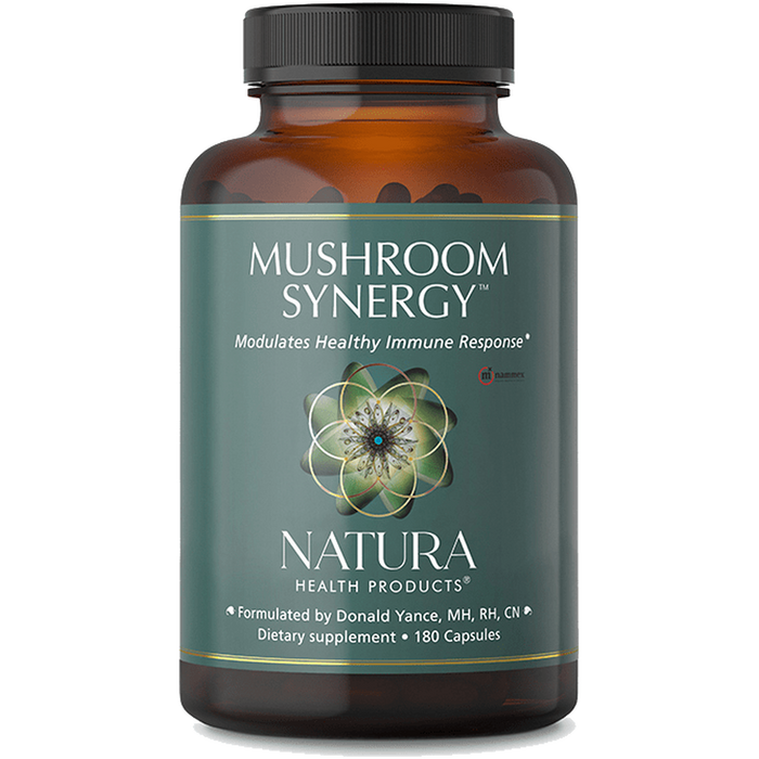 Mushroom Synergy (180 Capsules)-Vitamins & Supplements-Natura Health Products-Pine Street Clinic