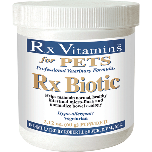 Rx Biotic for Pets (60 Gram Powder)-Vitamins & Supplements-Rx Vitamins for Pets-Pine Street Clinic