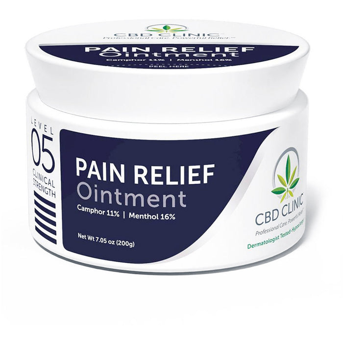 Level 5 Pain Relief Ointment-Vitamins & Supplements-CBD Clinic-7.05 Ounces (200 Grams)-Pine Street Clinic