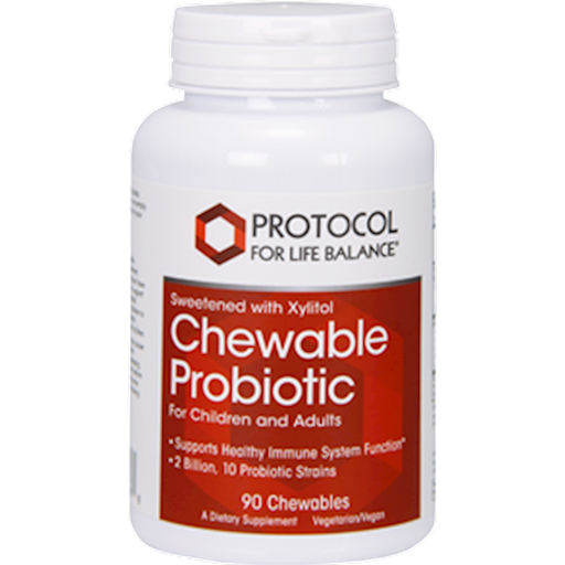 Chewable Probiotic (90 Liquid Ounces)-Vitamins & Supplements-Protocol For Life Balance-Pine Street Clinic