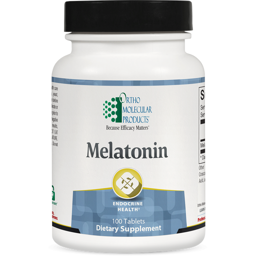 Melatonin (1 mg) (100 Tablets)-Vitamins & Supplements-Ortho Molecular Products-Pine Street Clinic