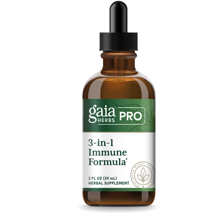 3 in 1 Immune Formula (formerly Astragalus Supreme)-Vitamins & Supplements-Gaia PRO-2 Ounce Liquid-Pine Street Clinic