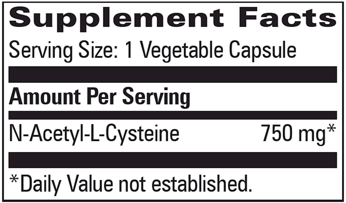 N-Acetyl-L-Cysteine (NAC) (120 Capsules)-Vitamins & Supplements-Progressive Labs-Pine Street Clinic