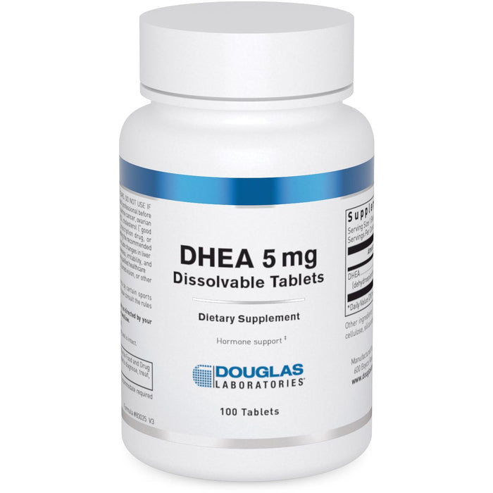 DHEA (5 mg) (100 Tablets)-Vitamins & Supplements-Douglas Laboratories-Pine Street Clinic