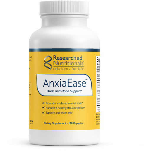 AnxiaEase (120 Capsules)-Vitamins & Supplements-Researched Nutritionals-Pine Street Clinic