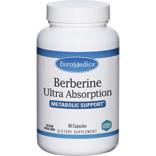 Berberine Ultra Absorption (60 Capsules)-Vitamins & Supplements-EuroMedica-Pine Street Clinic