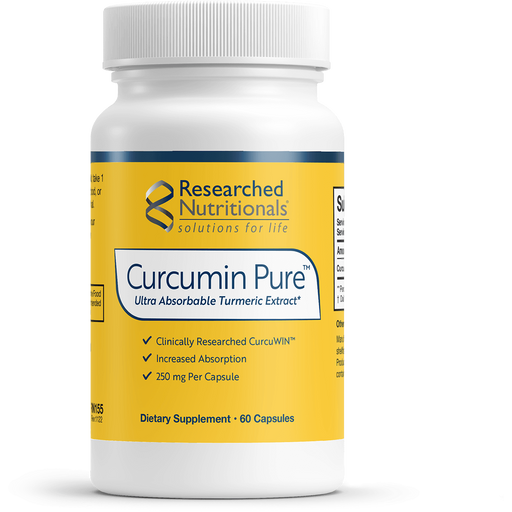 Curcumin Pure (60 Capsules)-Vitamins & Supplements-Researched Nutritionals-Pine Street Clinic