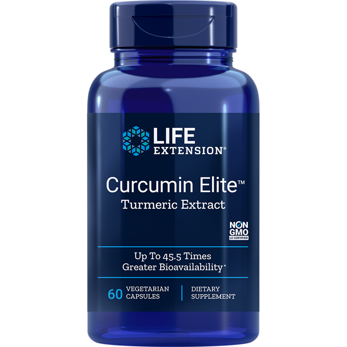 Curcumin Elite Turmeric Extract (500 mg) (60 Capsules)-Vitamins & Supplements-Life Extension-Pine Street Clinic
