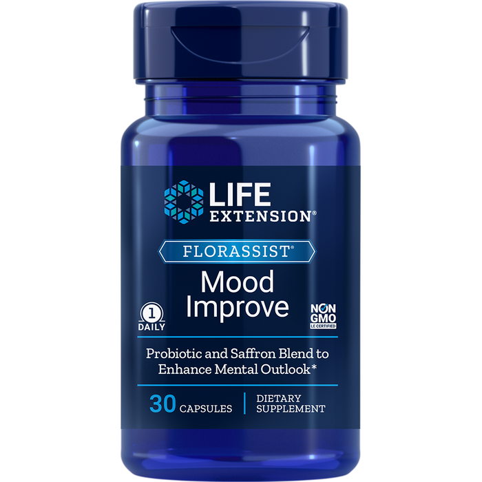 FlorAssist Mood Improve (30 Capsules)-Vitamins & Supplements-Life Extension-Pine Street Clinic