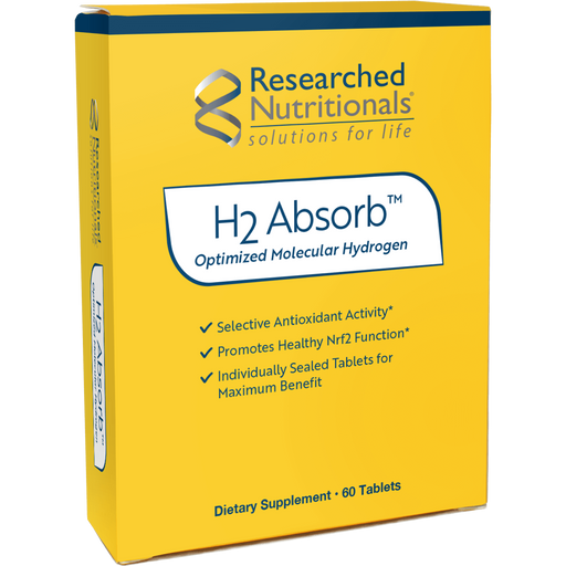 H2 Absorb (60 Tablets)-Vitamins & Supplements-Researched Nutritionals-Pine Street Clinic