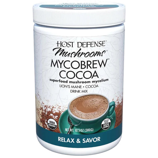 MycoBrew Cocoa-Vitamins & Supplements-Host Defense-10.5 Ounces-Pine Street Clinic