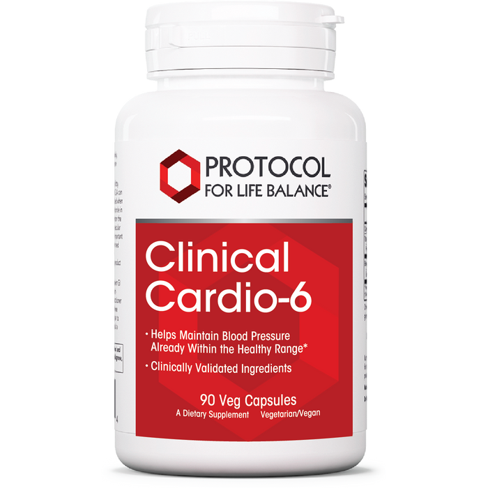 Clinical Cardio-6 (90 Capsules)-Vitamins & Supplements-Protocol For Life Balance-Pine Street Clinic