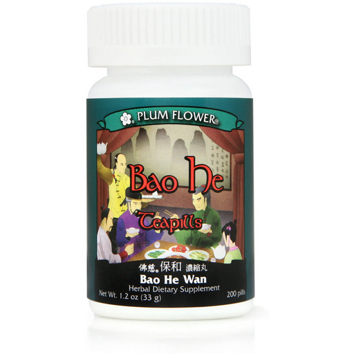 Bao He Wan (Bao He Teapills) (200 Teapills)-Chinese Formulas-Plum Flower-Pine Street Clinic