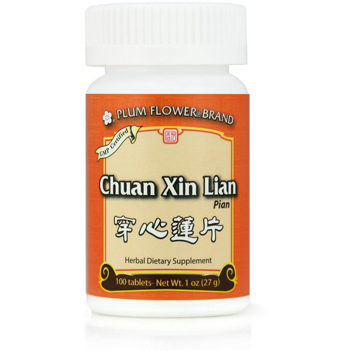 Chuan Xin Lian Pian (100 Tablets)-Vitamins & Supplements-Plum Flower-Pine Street Clinic