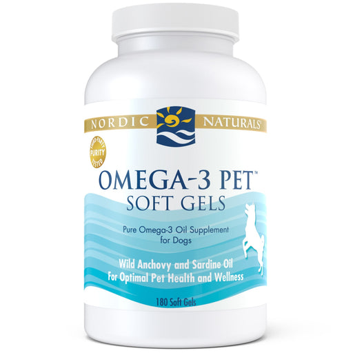 Omega-3 Pet (180 Softgels)-Vitamins & Supplements-Nordic Naturals-Pine Street Clinic