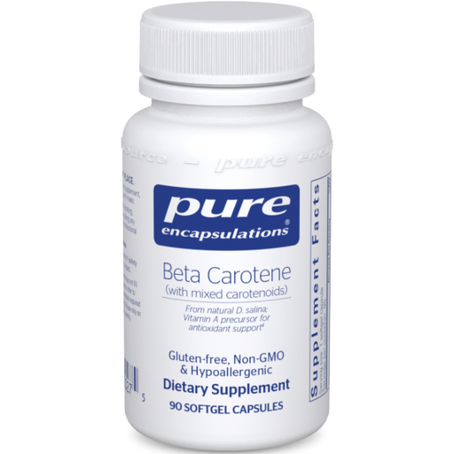 Beta Carotene (90 Softgels)-Vitamins & Supplements-Pure Encapsulations-Pine Street Clinic