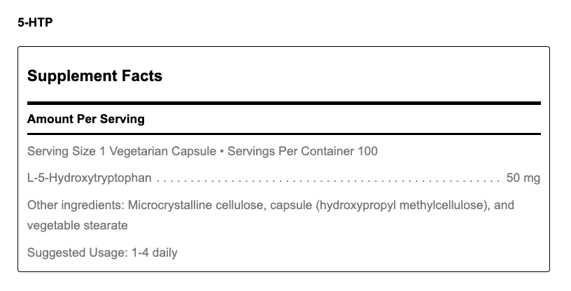 5-HTP (100 Capsules)-Vitamins & Supplements-Douglas Laboratories-Pine Street Clinic
