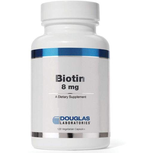 Biotin 8 mg (120 Capsules)-Vitamins & Supplements-Douglas Laboratories-Pine Street Clinic