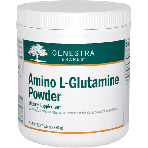 Amino L-Glutamine Powder (270 grams)-Vitamins & Supplements-Genestra-Pine Street Clinic