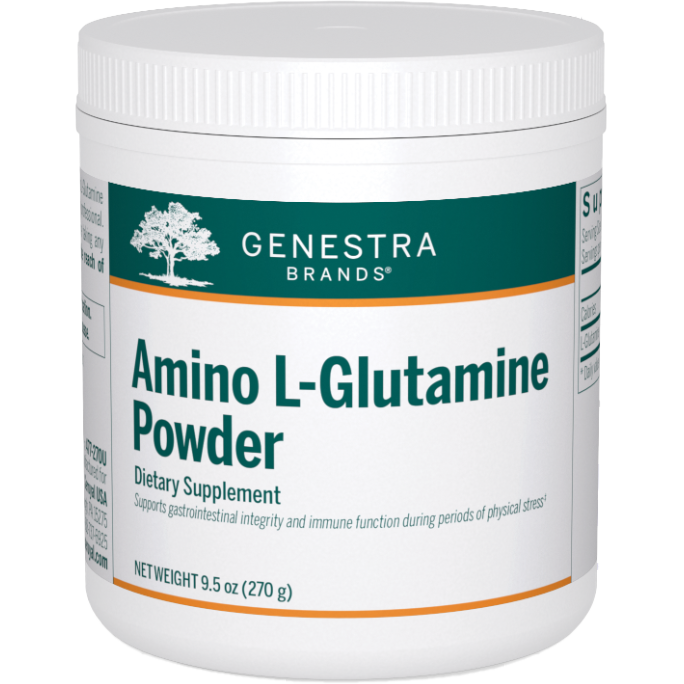 Amino L-Glutamine Powder (270 grams)-Vitamins & Supplements-Genestra-Pine Street Clinic