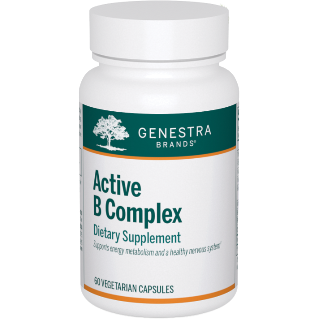 ACTIVE B Complex (60 Capsules)-Vitamins & Supplements-Genestra-Pine Street Clinic
