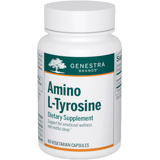 Amino L-Tyrosine (60 Capsules)-Vitamins & Supplements-Genestra-Pine Street Clinic